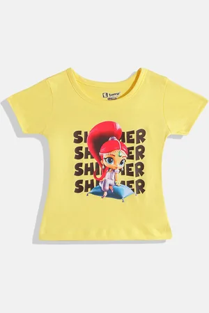 Eteenz Girls Shimmer & Shine Printed T-shirt