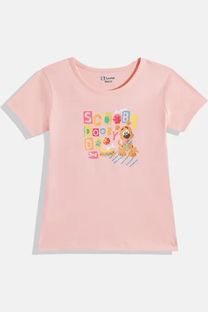 Eteenz Girls Scooby Doo Printed T-shirt