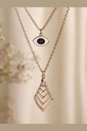 Priyaasi Gold-Plated Layered Necklace