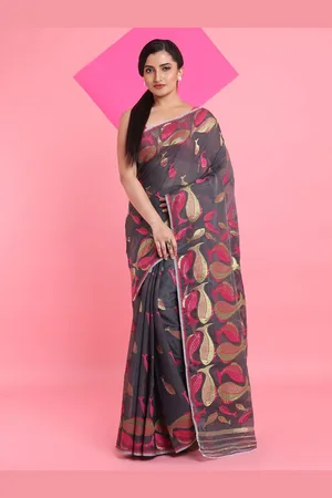 Arhi Woven Design Jamdani Saree