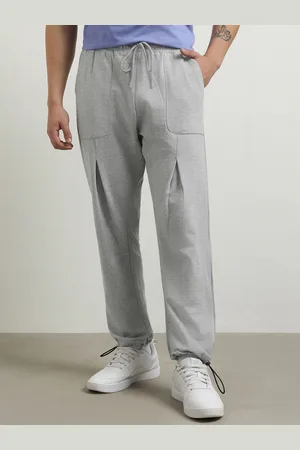 NOBERO Men Solid Oversized Joggers