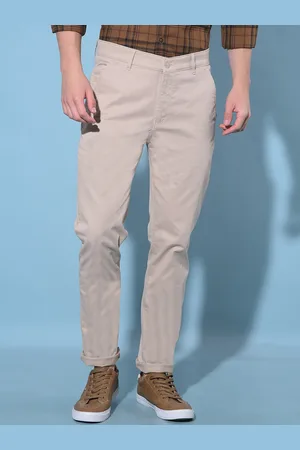 Crimsoune Club Men Smart Slim Fit Chinos Trousers