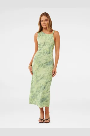 Forever New Printed Sheath Midi Dress
