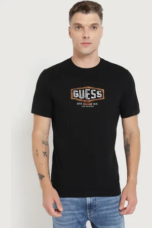 Guess Men Typography Slim Fit T-shirt