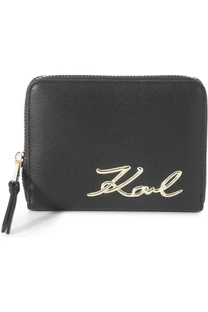 Karl Lagerfeld Women PU Zip Around Wallet