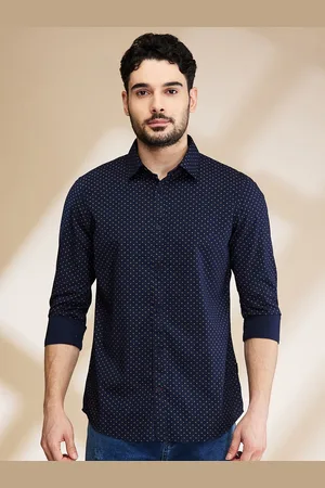 Being Human Men Slim Fit Opaque Printed Casual Shirt