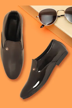 BAESD Boys Round Toe Slip-On Loafers