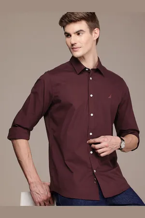 Nautica Men Premium Pure Cotton Casual Shirt