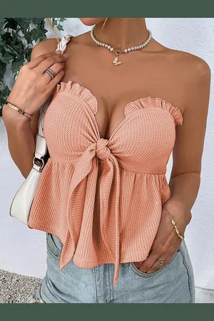 JC Mode Women Self Design Round Neck Top