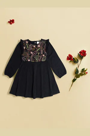 Cherry Crumble Floral Fit & Flare Dress