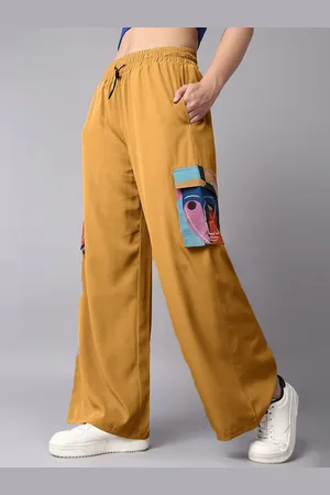 Roadster The Lifestyle Co Printed Mid-Rise Trousers