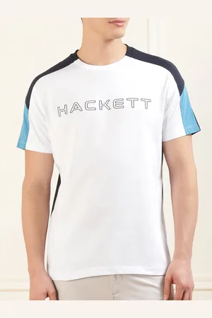 Hackett Colourblocked Cotton Regular Fit T-shirt