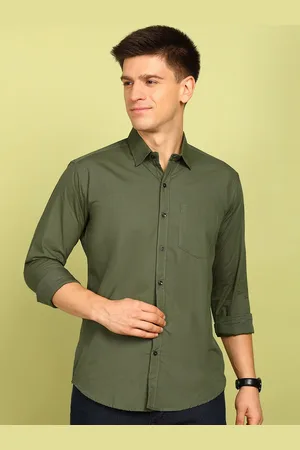 FUBAR Men Slim Fit Opaque Formal Shirt