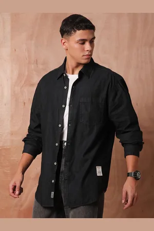Roadster The Lifestyle Co Relaxed Fit Denim Casual Shirts