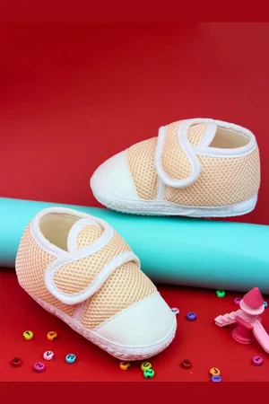 Neska Moda Unisex Kids Cotton Booties