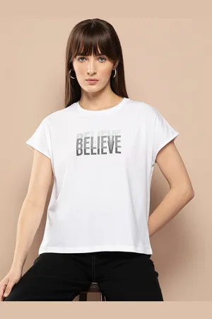 Chemistry Women Typography Printed T-shirt