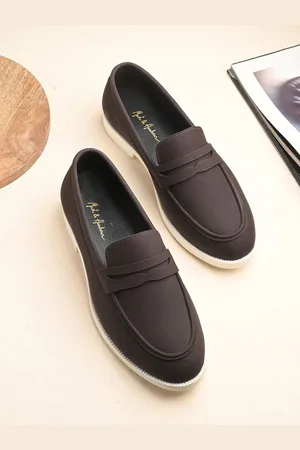 Mast & Harbour Men Suede Loafers
