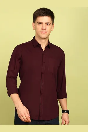 FUBAR Men Slim Fit Opaque Formal Shirt