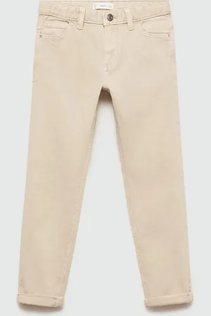 MANGO Boys Regular Fit Stretchable Jeans