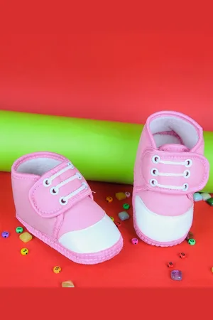 Neska Moda Unisex Kids Cotton Booties