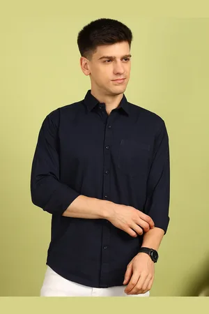FUBAR Men Slim Fit Opaque Casual Shirt