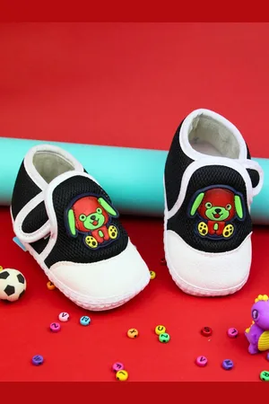 Neska Moda Unisex Kids Cotton Booties