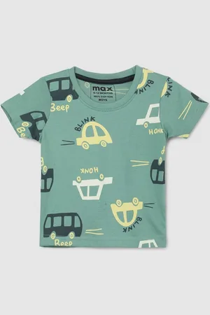 Max Collection Boys Sports Printed Pockets T-shirt