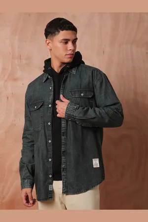 Roadster The Lifestyle Co Relaxed Fit Longsleeves Shirts