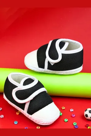 Neska Moda Unisex Kids Cotton Booties