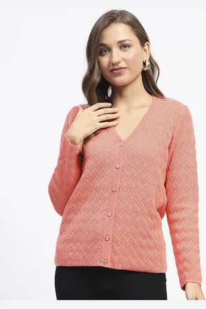 MADAME Women Cable Knit Pullover