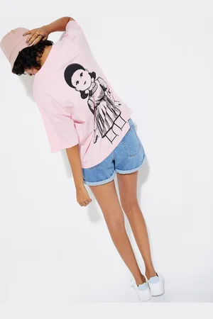 Max Collection URB_N Women Squid Game Printed T-shirt
