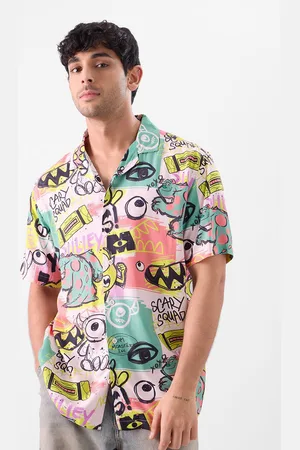 The Souled Store Men Opaque Printed Casual Shirt