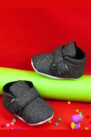 Neska Moda Unisex Kids Cotton Booties