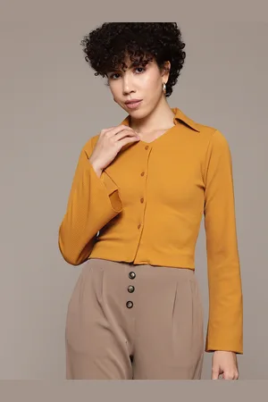 Roadster The Lifestyle Co. Self-Design Shirt Style Top