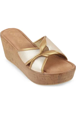 Catwalk Women Open Toe Wedge Heeled Sandals