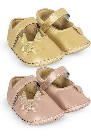 BAESD Girls Pack Of 2 Booties With Bow