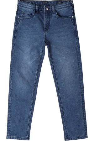 Allen Solly Girls Slim Fit Light Fade Jeans