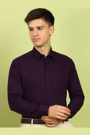 FUBAR Men Slim Fit Opaque Formal Shirt