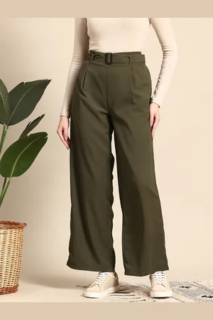 Mast & Harbour Women Pleated Trousers
