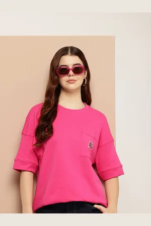 Difference of Opinion Women Oversized Drop Shoulder Ultra Soft Drapey Cotton T-Shirt