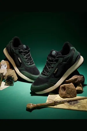 The Souled Store Men Harry Potter Colourblocked Suede Sneakers