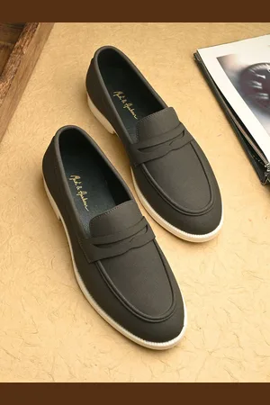 Mast & Harbour Men Suede Penny Loafers