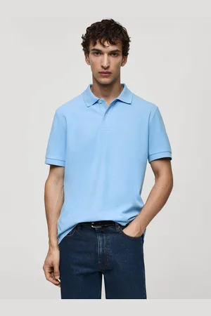 MANGO Pure Cotton Polo T-shirt