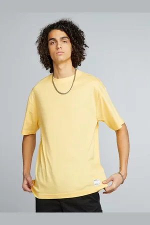 KIABI Men Raw Edge Boxy T-shirt