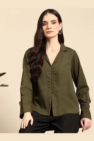 Mast & Harbour Shirt Style Top
