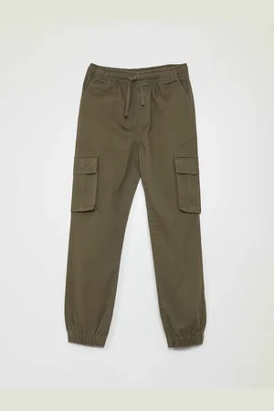 KIABI Boys Solid Regular Fit Joggers