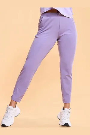 ENAMORA Athleisure Womens Dry Fit Antimicrobial Mid Rise Smart Active Track Pants E068