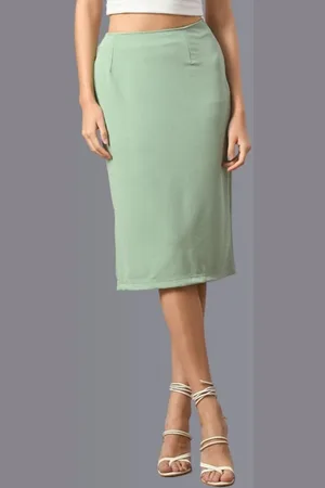 Roadster The Lifestyle Co Straight Knee Length Skirt