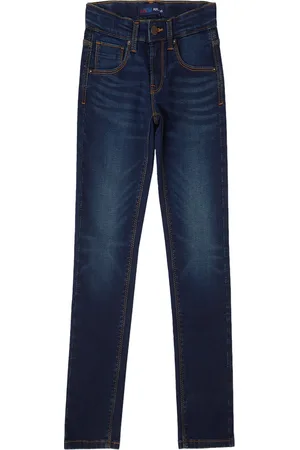 Pepe Jeans Boys Slim Fit Clean Look Heavy Fade Stretchable Jeans