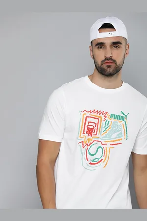 PUMA Men Graphic Year of Sports Pure Cotton T-shirt